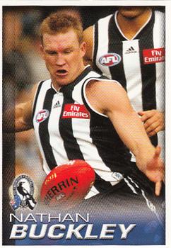 2005 Select Herald Sun AFL #38 Nathan Buckley Front